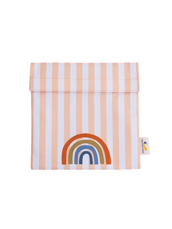 Pouch for sandwiches and snacks rainbow