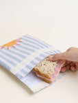 Pouch for sandwiches and snacks rainbow