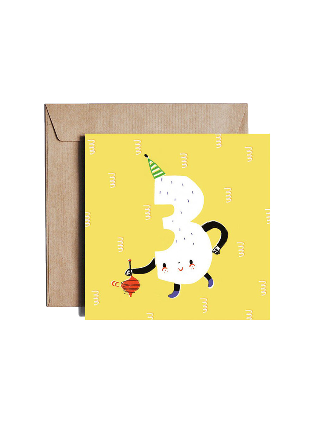 birthday card designed by Agata Królak