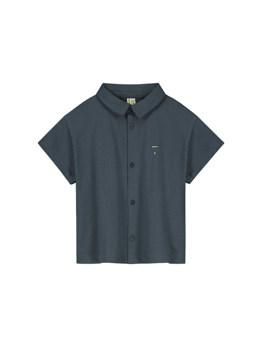 Short-sleeved polo shirt