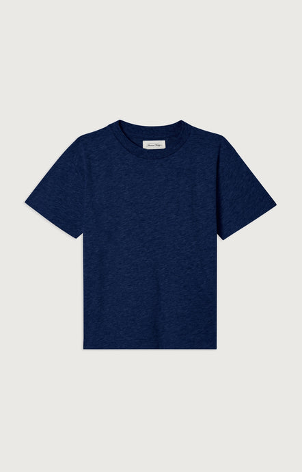 Gamipa basic cotton t-shirt navy vintage