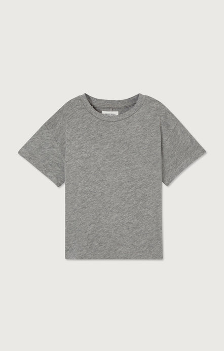 Sonoma cotton basic t-shirt gris chine