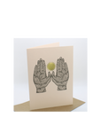 Decorative greetings card with envelope some roots