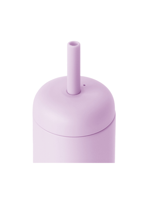 Tapa de paja para vaso lilac