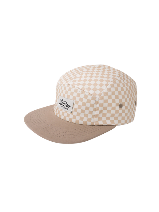 Chess baseball cap brown/cream