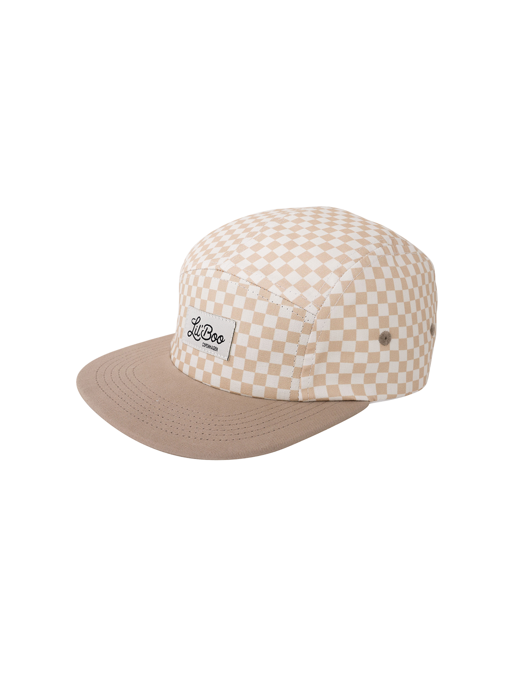 gorra de béisbol de ajedrez