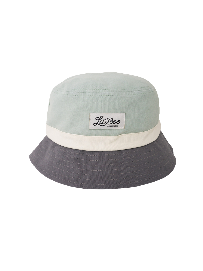 Children's Block Bucket Sun Hat