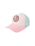 Trucker cap pink/turquoise