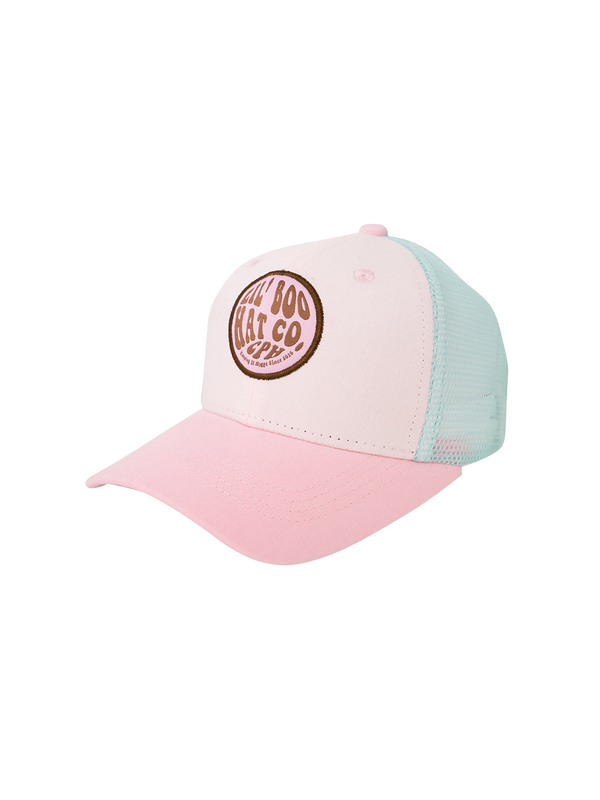 Trucker cap pink/turquoise