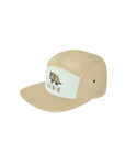 Triceratop baseball cap brown