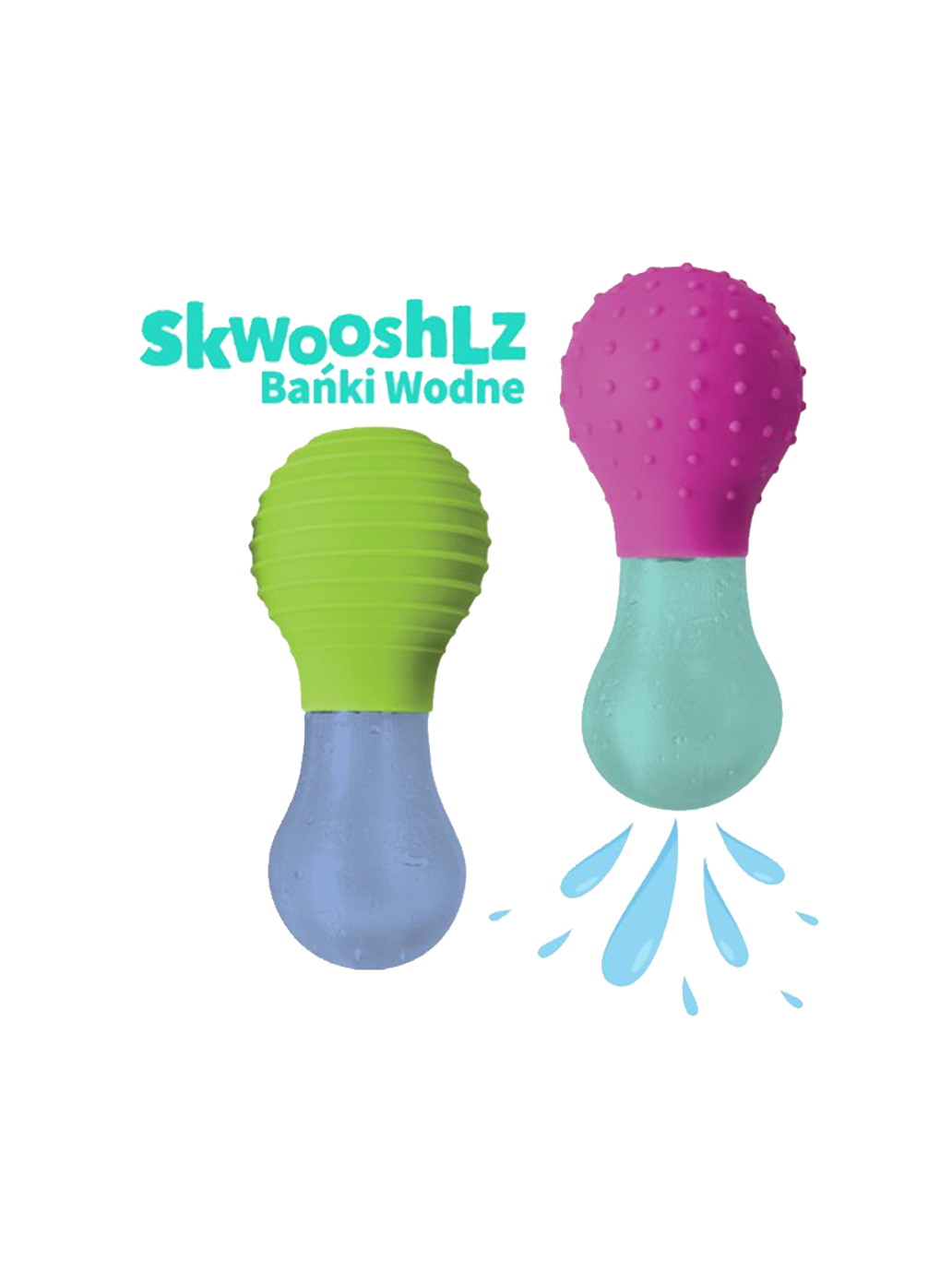 Burbujas de agua Skwooshlz