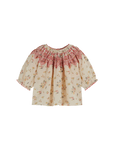 Blouse with embroidered details achillea