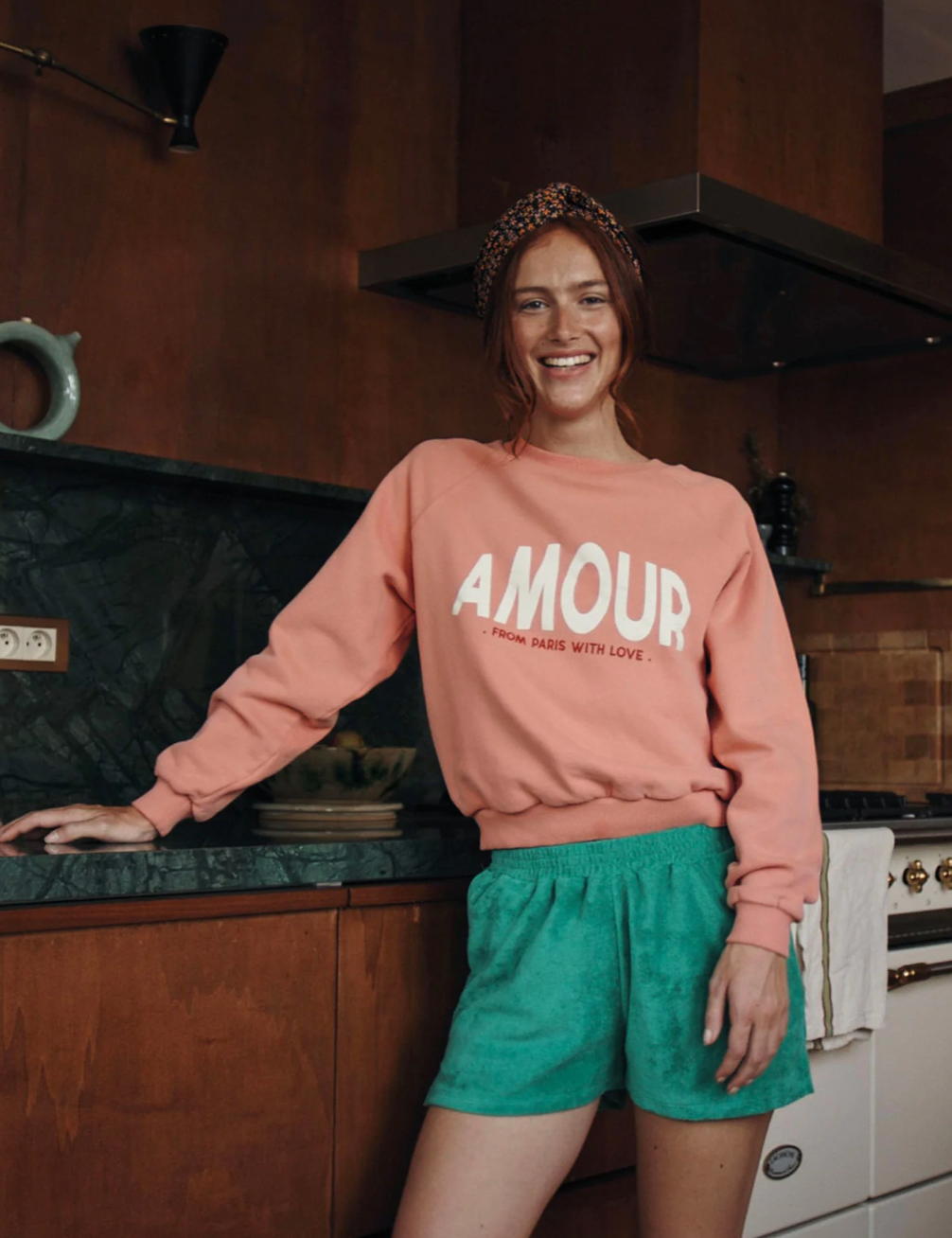 Sudadera de mujer con estampado.