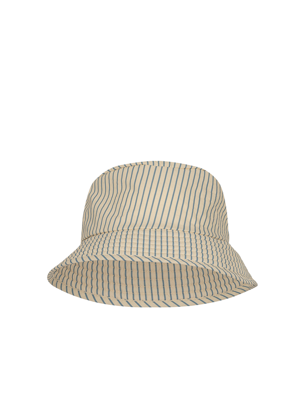 Asnou Bucket Hat stripe bluie