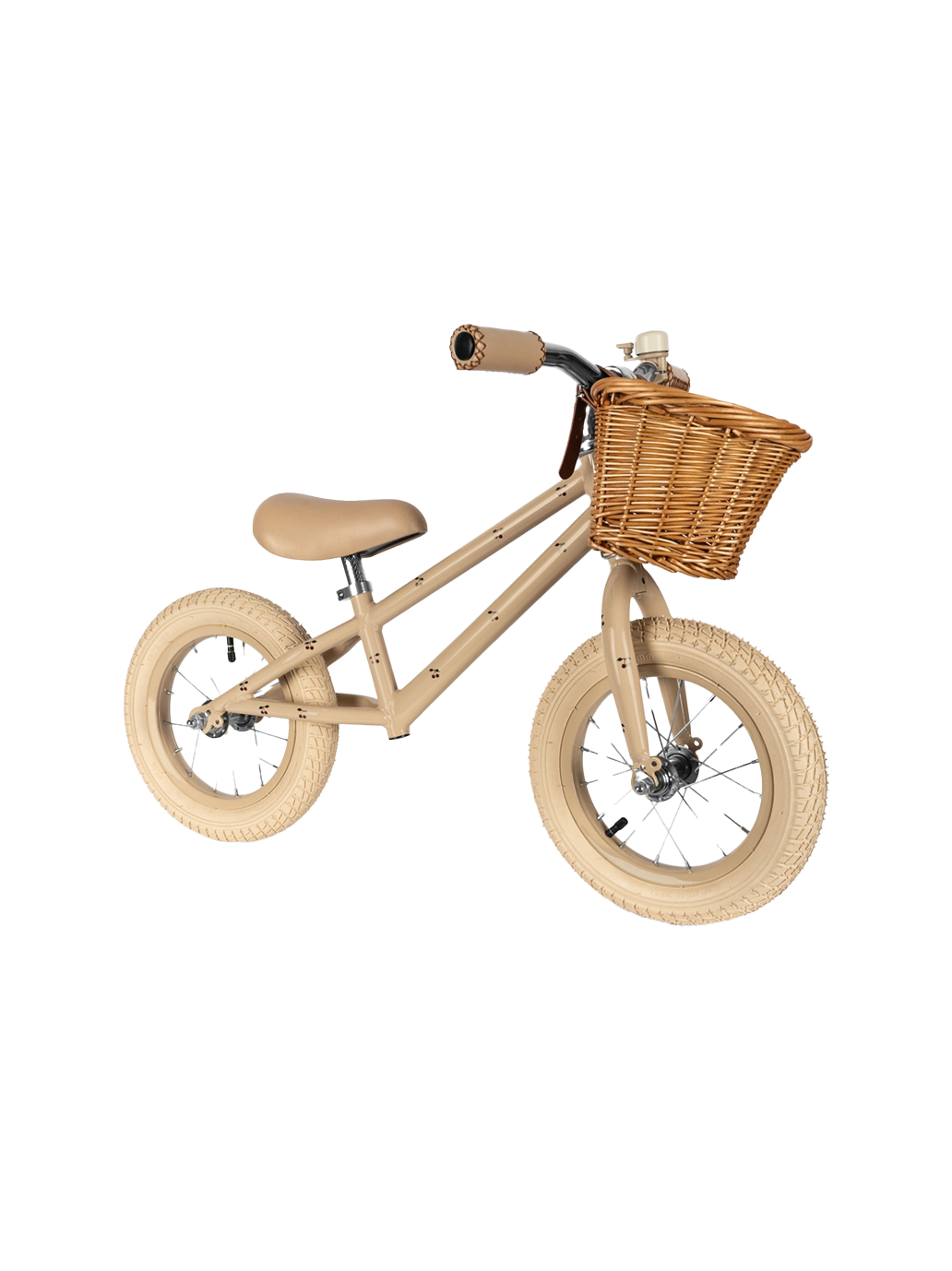 Balance bicycle with basket