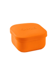 Omiesnack silicone container orange