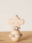 Wooden rattle muis