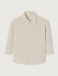 Padow corduroy button-down shirt ecru vintage
