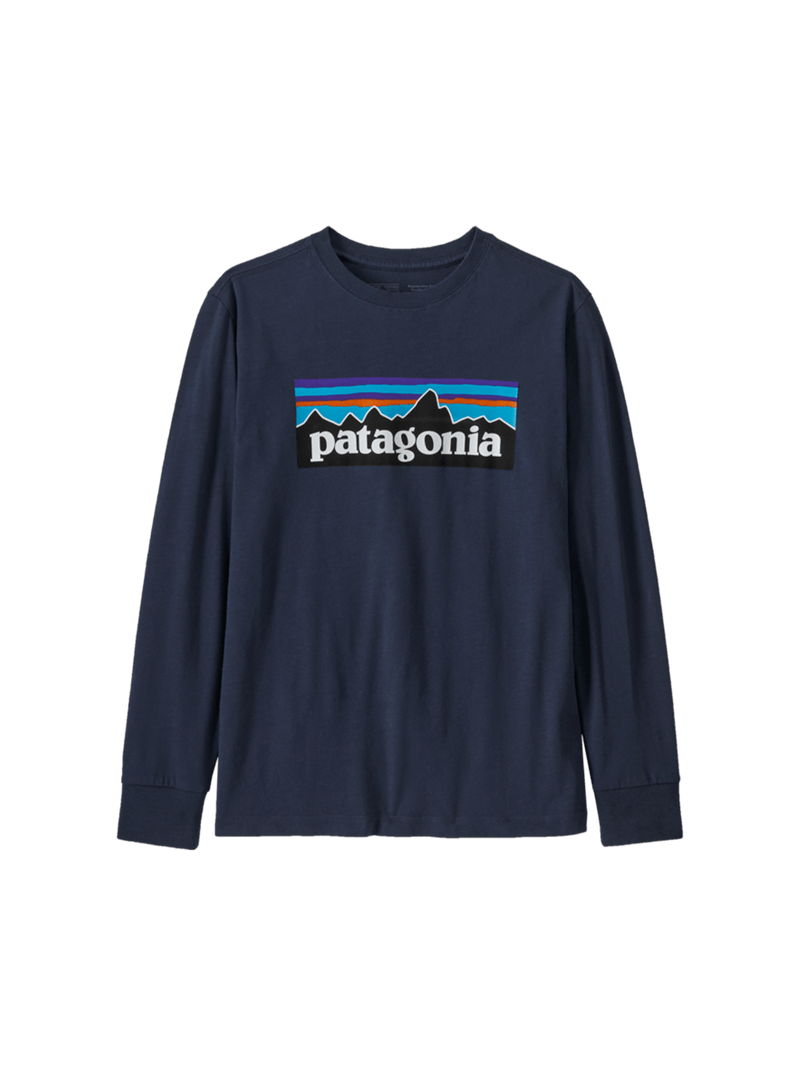 Camiseta de manga larga para niños de algodón orgánico P-6