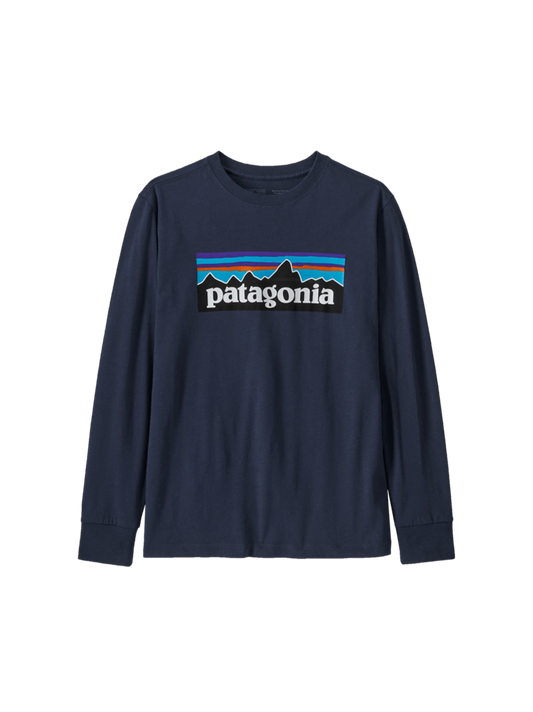 Camiseta de manga larga para niños de algodón orgánico P-6