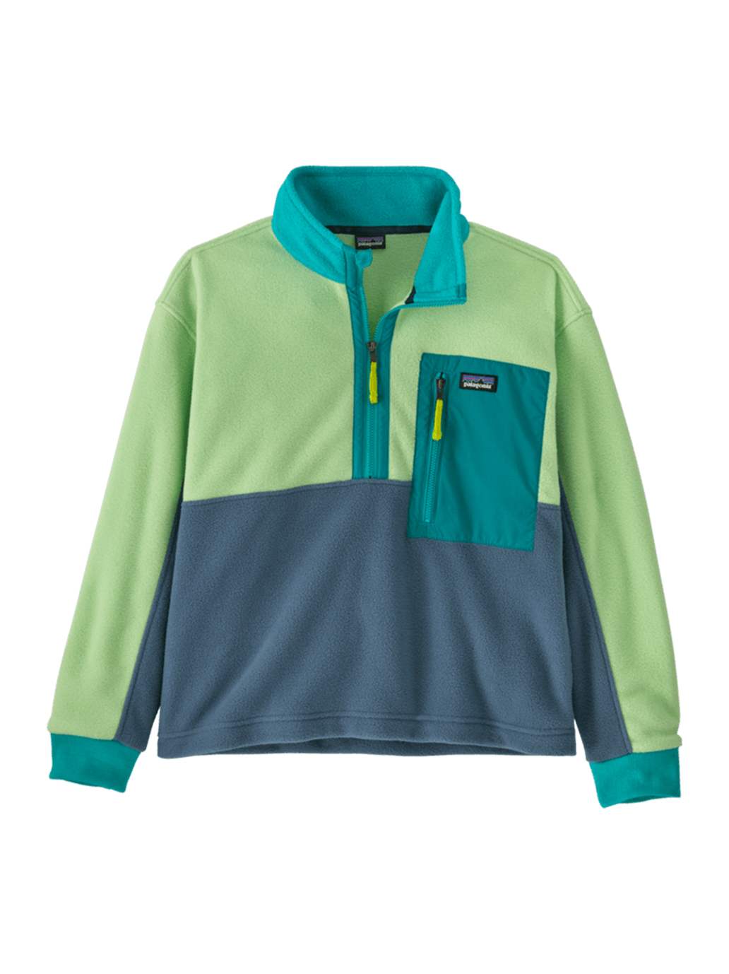 Kids Microdini 1/2 Zip fleece pullover