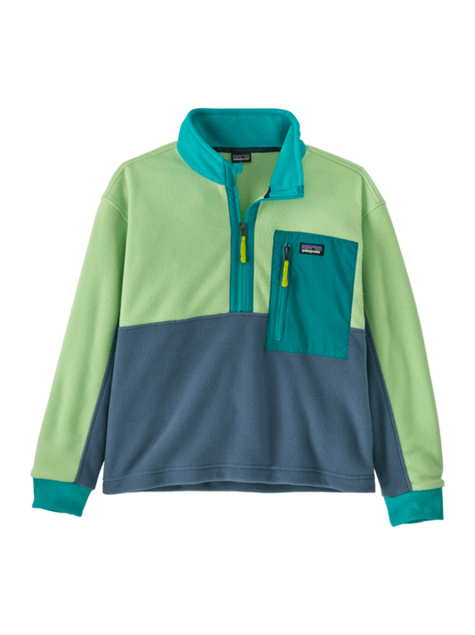 Kids Microdini 1/2 Zip fleece pullover