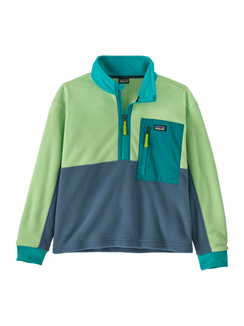 Kids Microdini 1/2 Zip fleece pullover