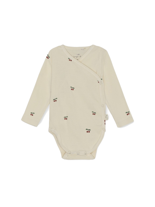 organic cotton wrap bodysuit