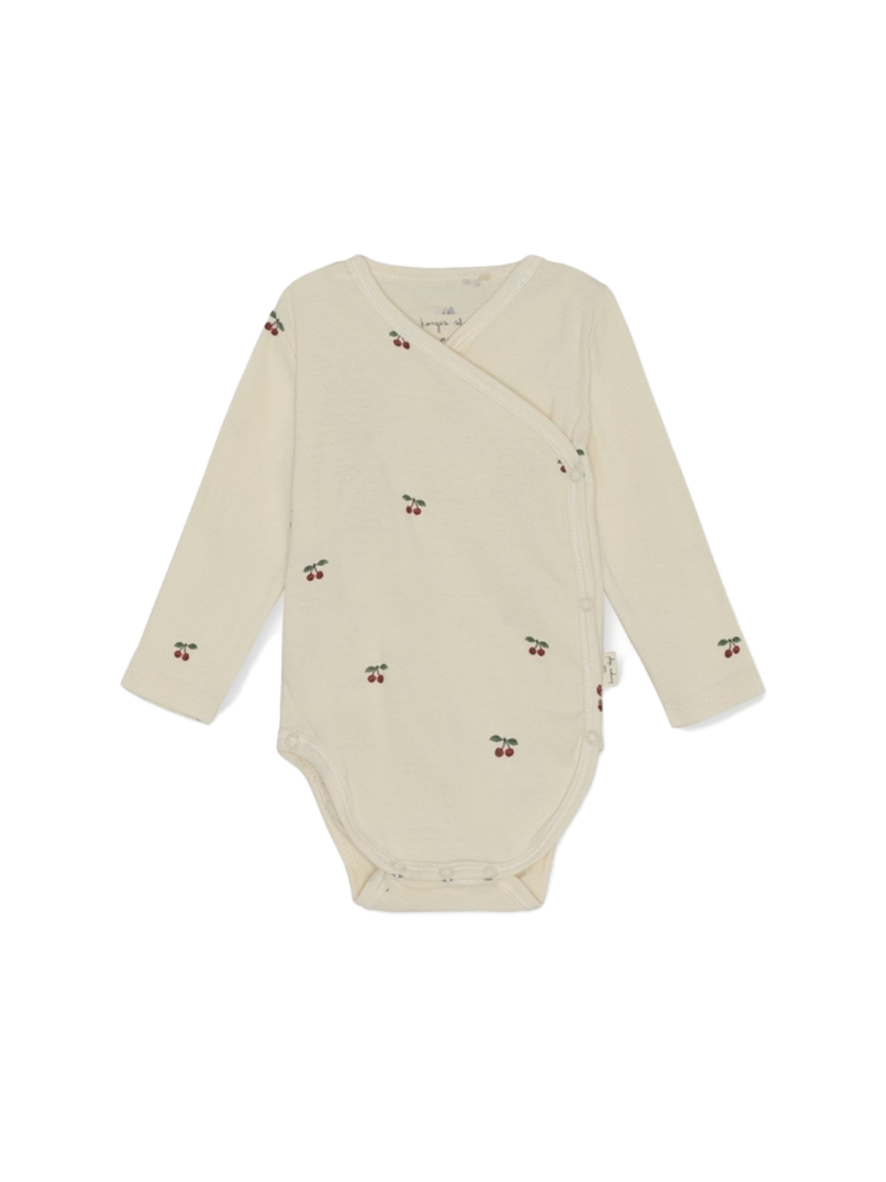 organic cotton wrap bodysuit