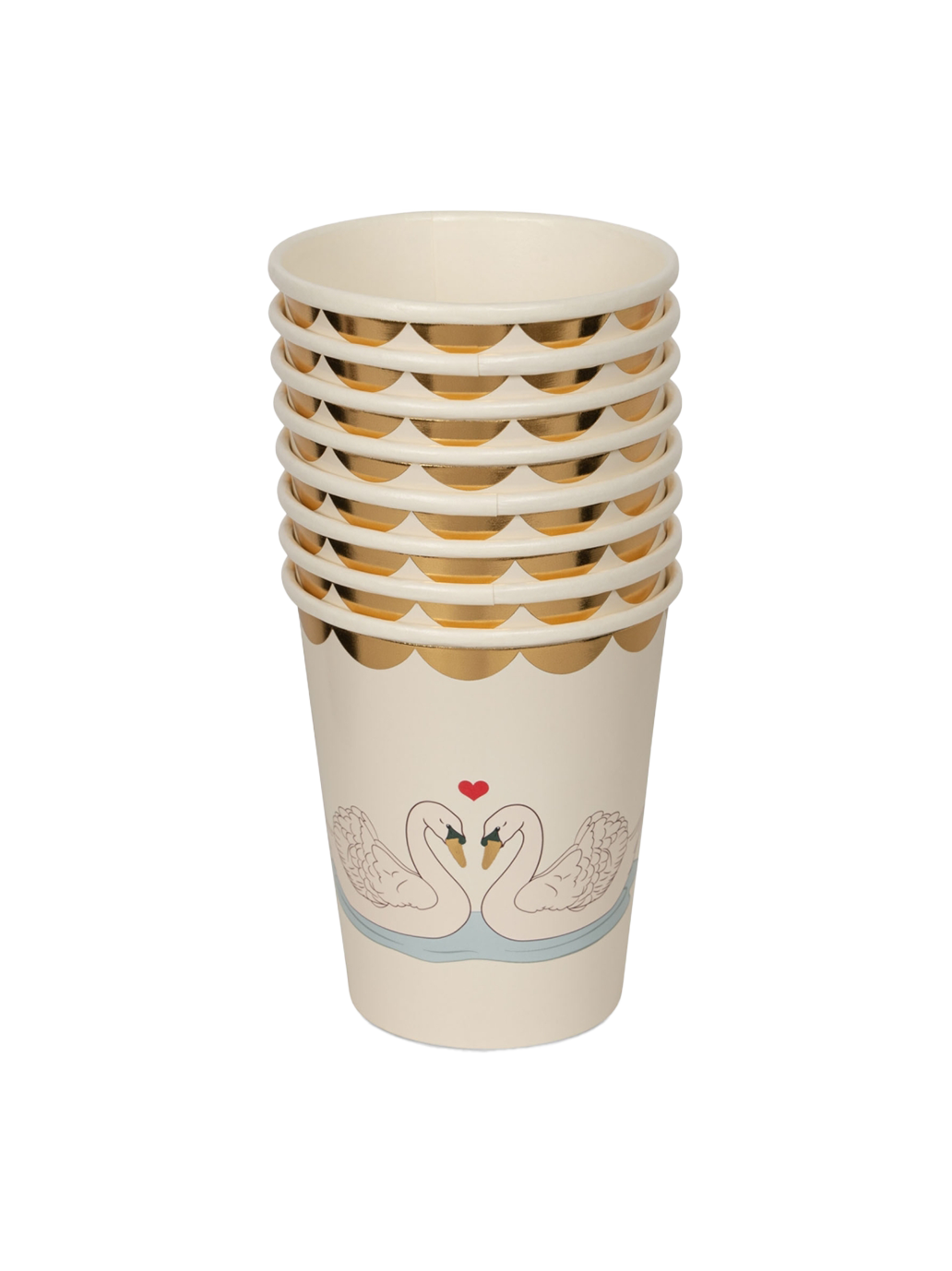 Paper party cups 8-pack