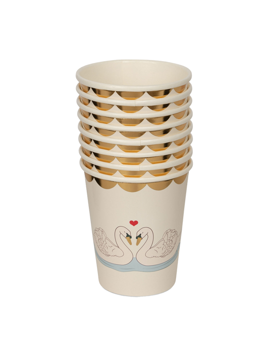 Paper party cups 8-pack