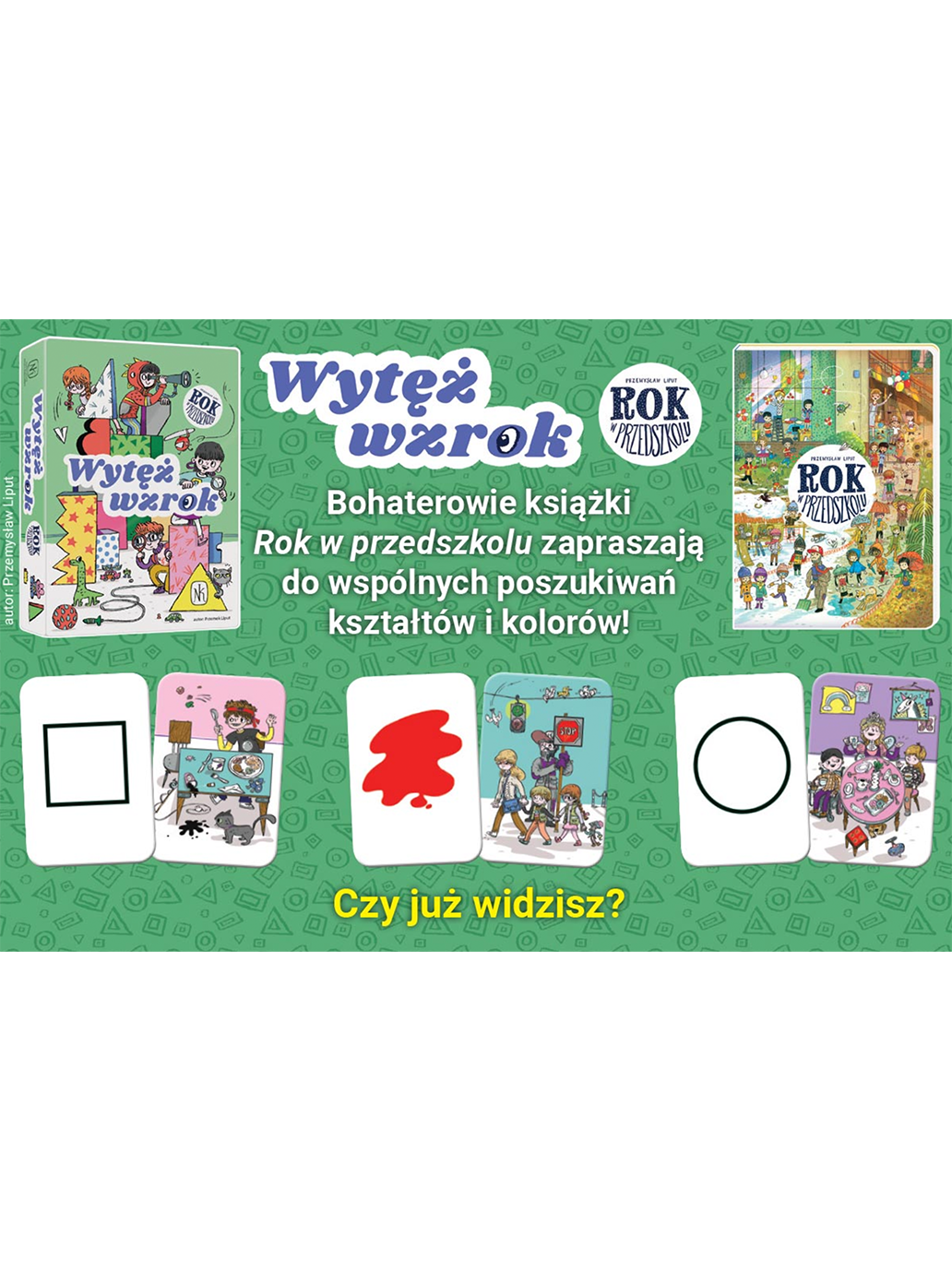 Gra observacyjna. Rok w przedszkolu - wytęż wzrok