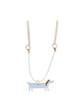 Enamel necklace