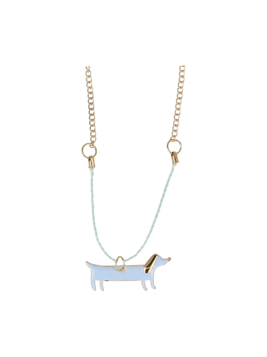 Enamel necklace