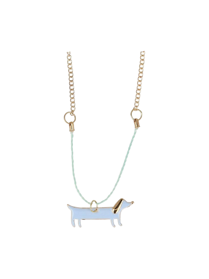 Enamel necklace