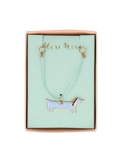 Enamel necklace