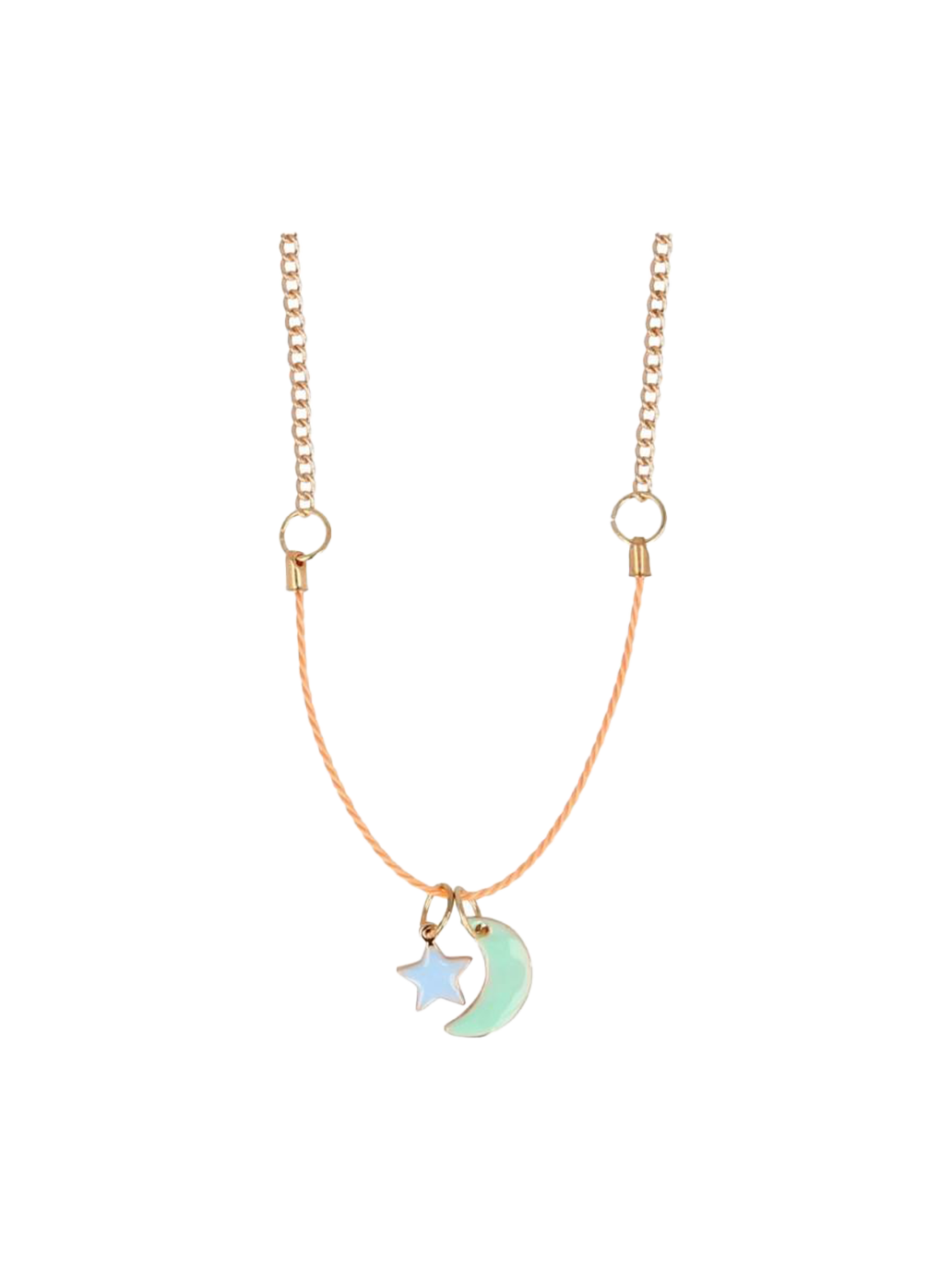 Enamel necklace