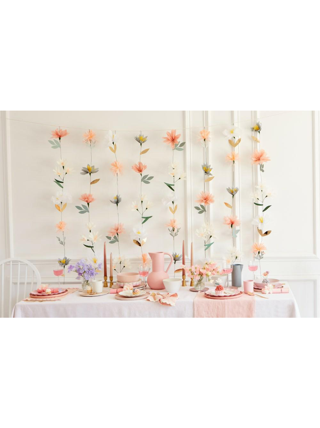 Flower wall decor