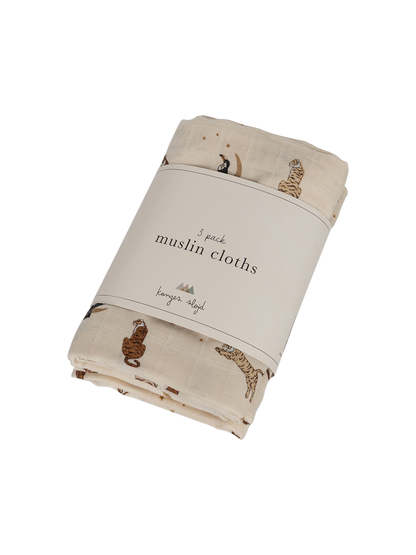 Muslin cloth 3-pack