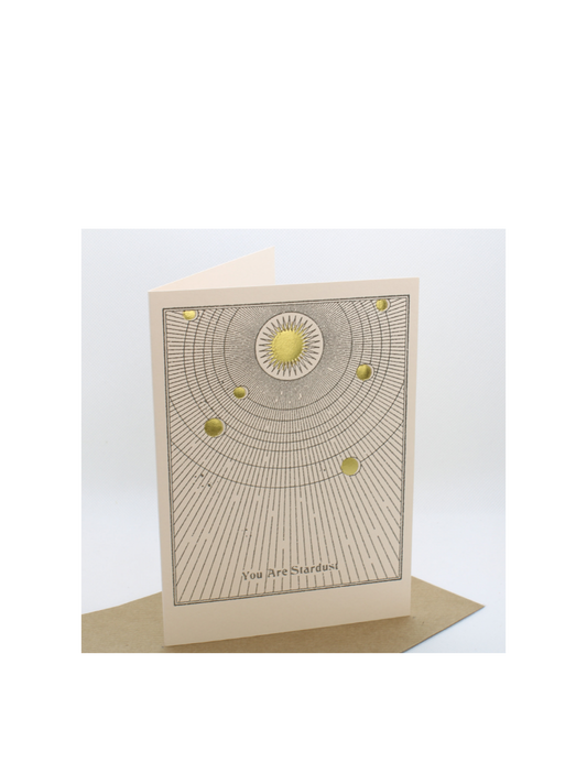 Decorative greetings card with envelope