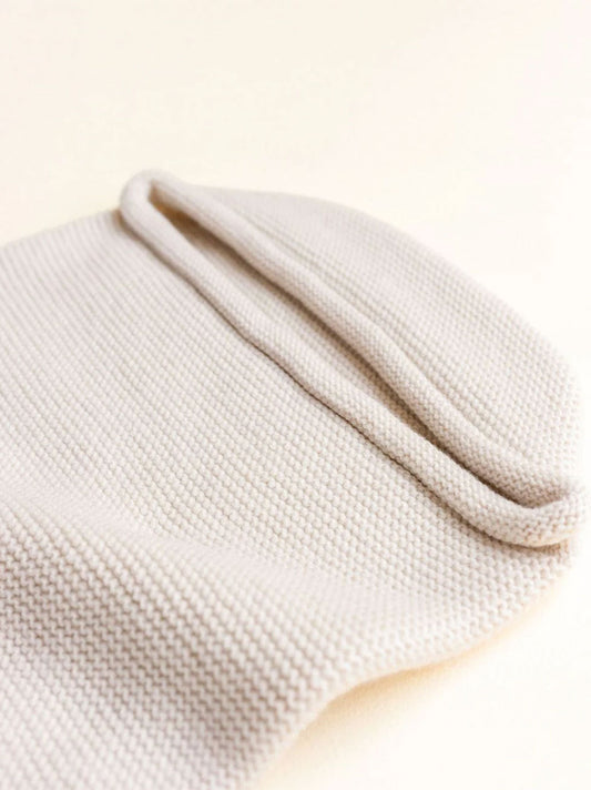 Merino wool cocoon baby blanket