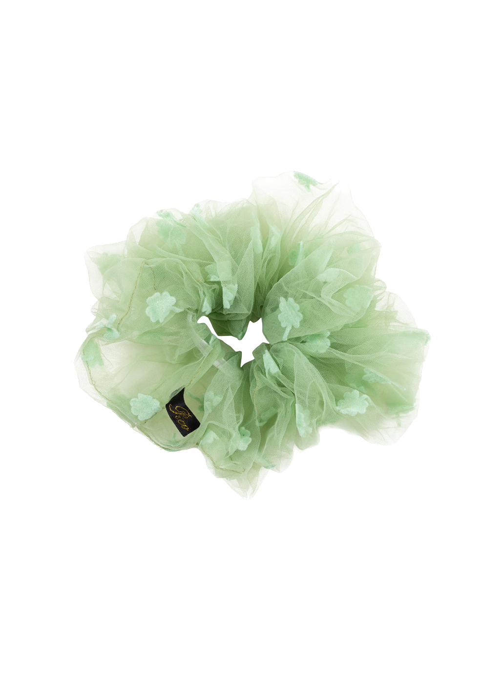 Clover scrunchie