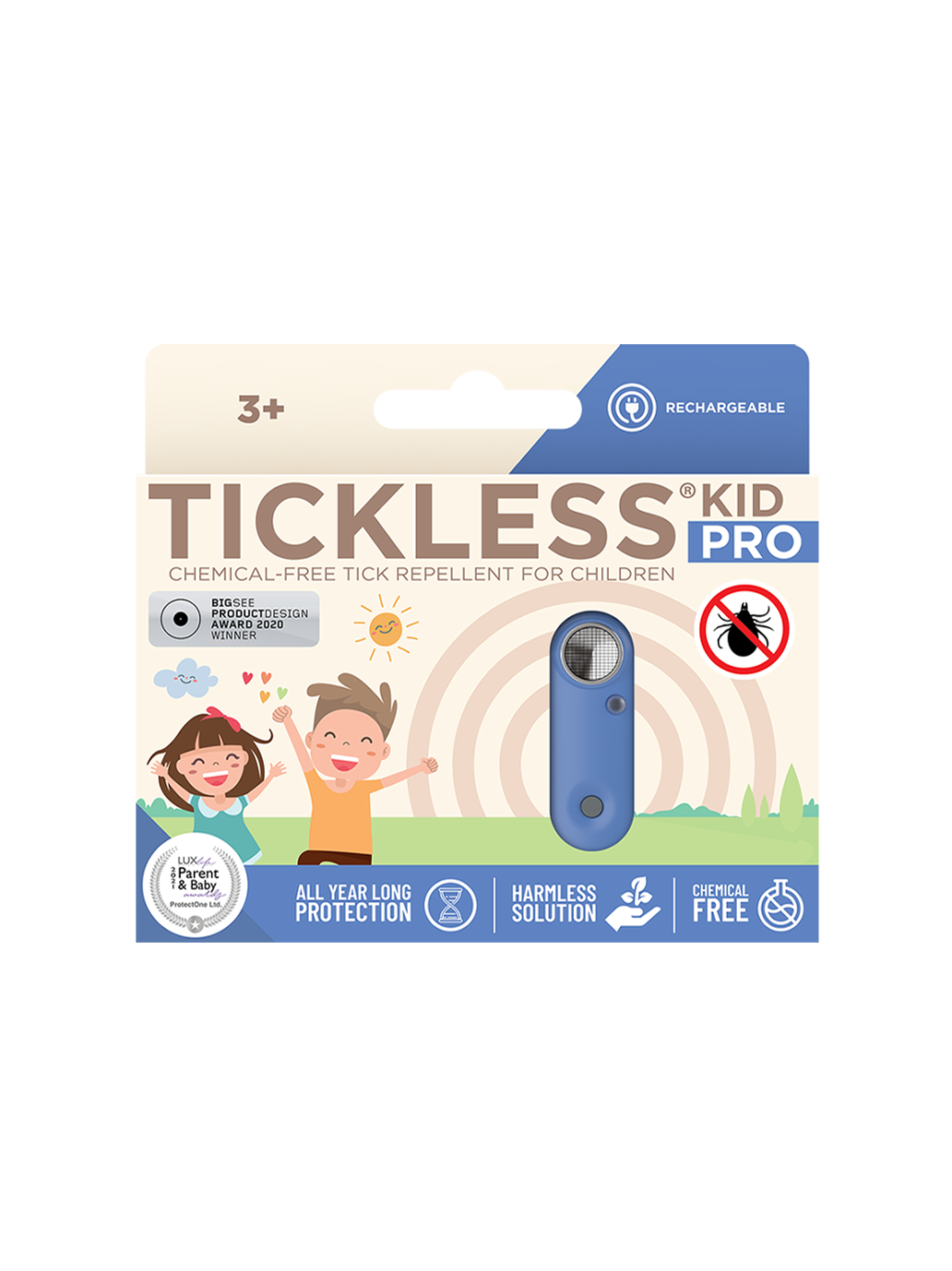 Dispositivo de ultrasonido antigarrapatas Tickless Kid Pro