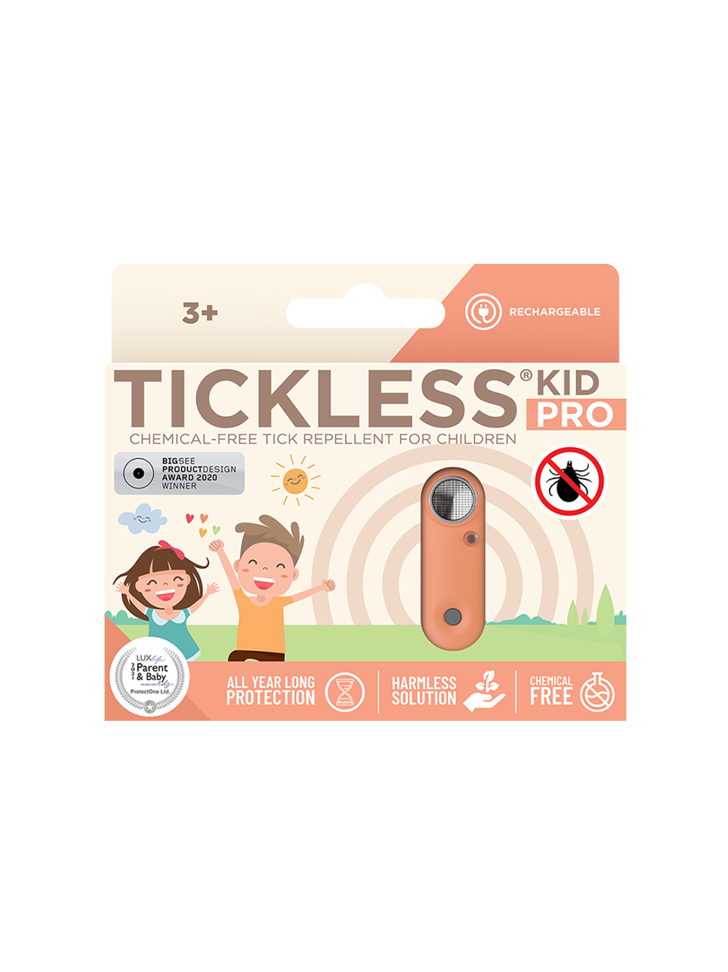 Dispositivo de ultrasonido antigarrapatas Tickless Kid Pro