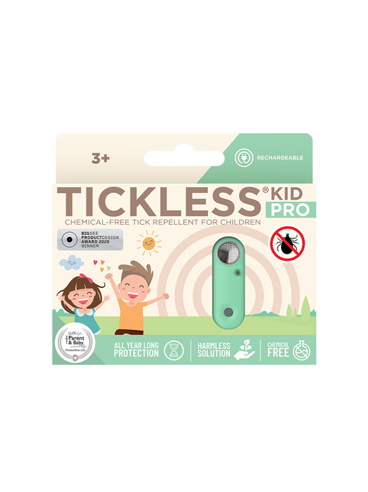 Dispositivo ad ultrasuoni antizecche Tickless Kid Pro