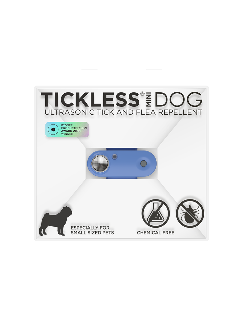 Dispositivo ad ultrasuoni antizecca Tickless Pet