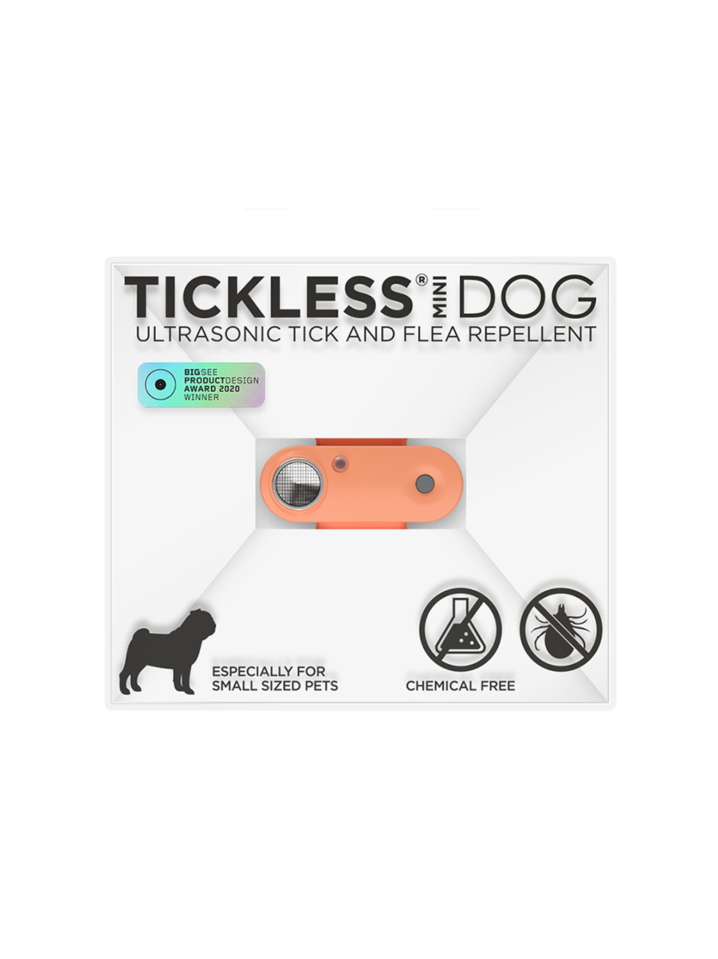 Dispositivo de ultrasonido antigarrapatas Tickless Pet