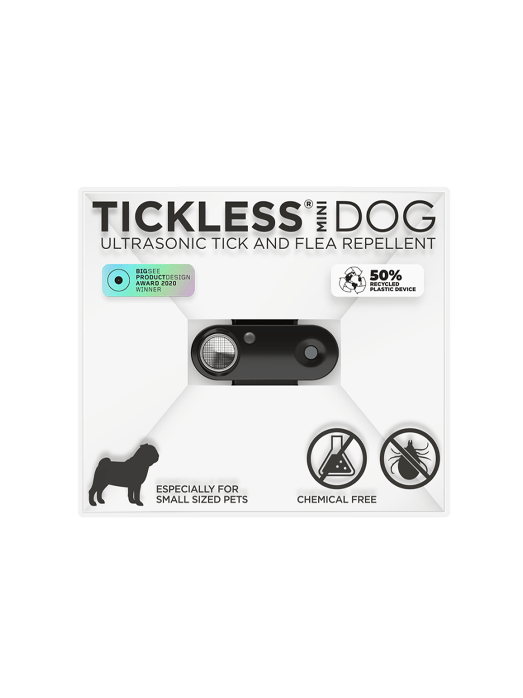 Dispositivo de ultrasonido antigarrapatas Tickless Pet