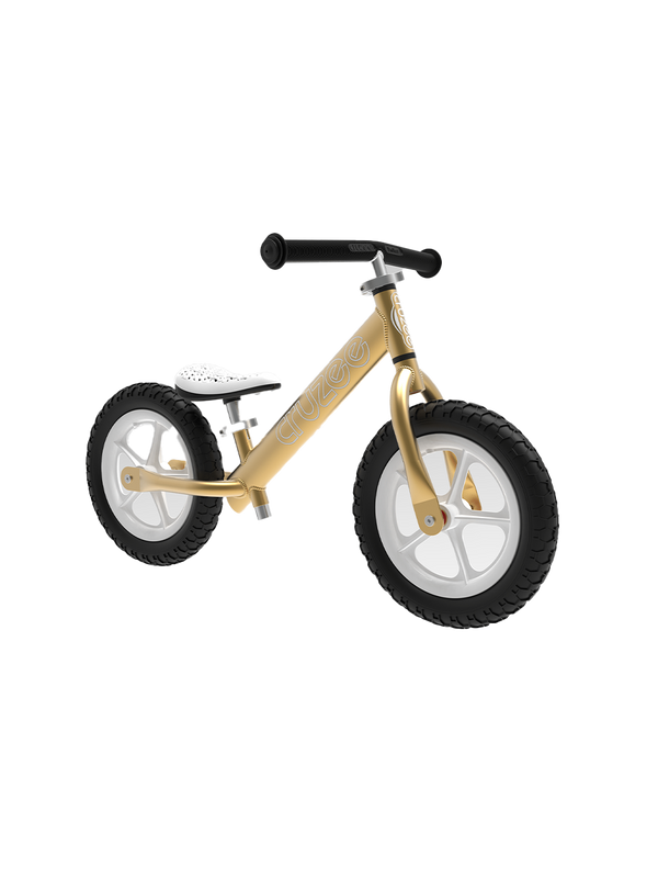 Balance bike 12” gold / white