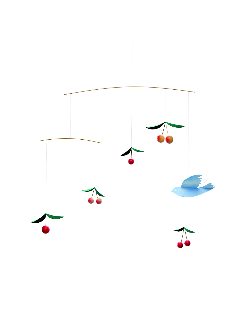 Cherry Birds decorative mobile